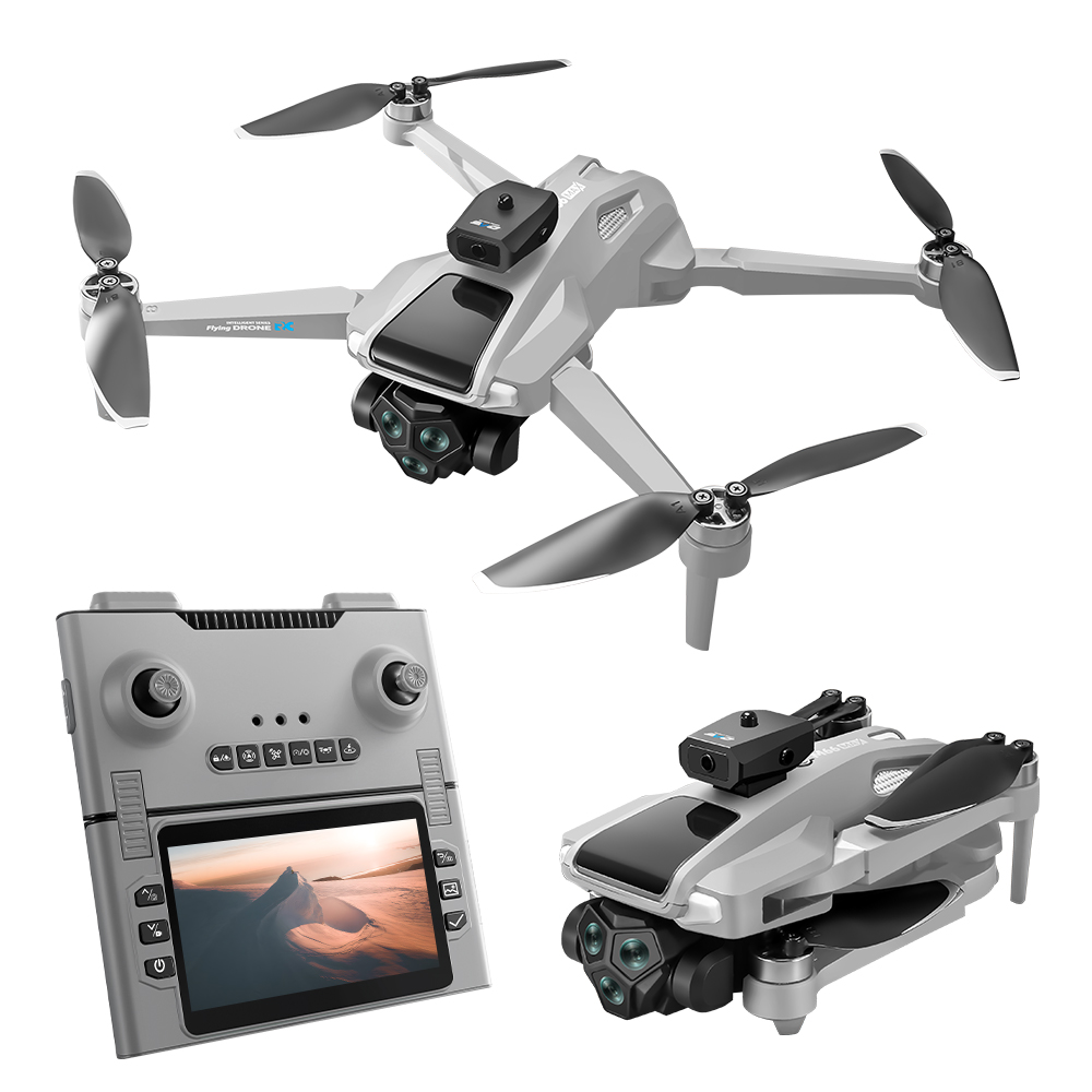 Drone Surveying - G66 MAX GPSドローン 4KプロフェッショナルHDデュアルカメラ 5G WIFIブラシレスモーターFPVクアッドコプター折りたたみ式空撮ドローン