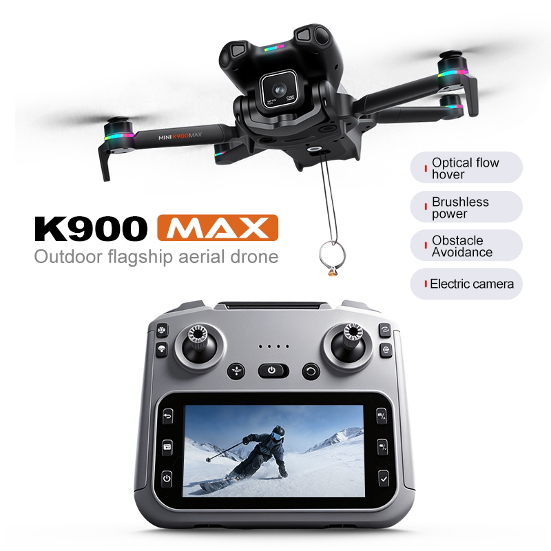 Drone Surveying - 新型K900 MAX GPSドローン カメラ搭載 釣り用 エアドロップ