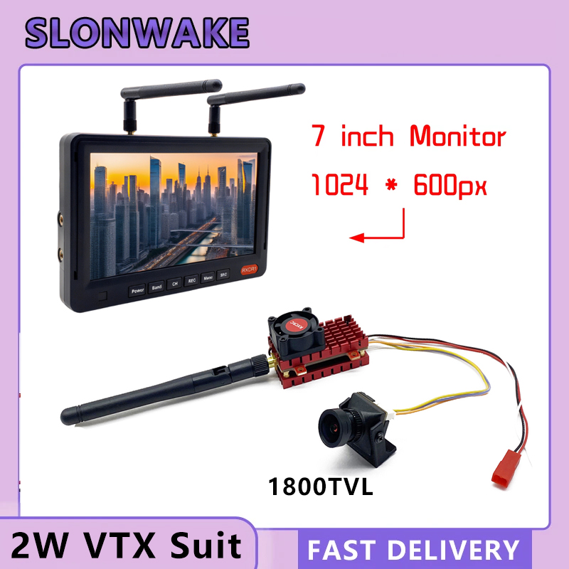 SLONWAKE 5.8G 2W VTX FPV 1800T - Drone Cinematic のレビューと価格
