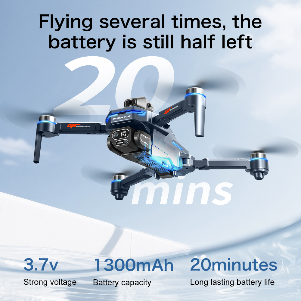 オリジナルGT8ドローン 8Kプロフェッショナルデュアルカメ - Drone Surveying のレビューと価格