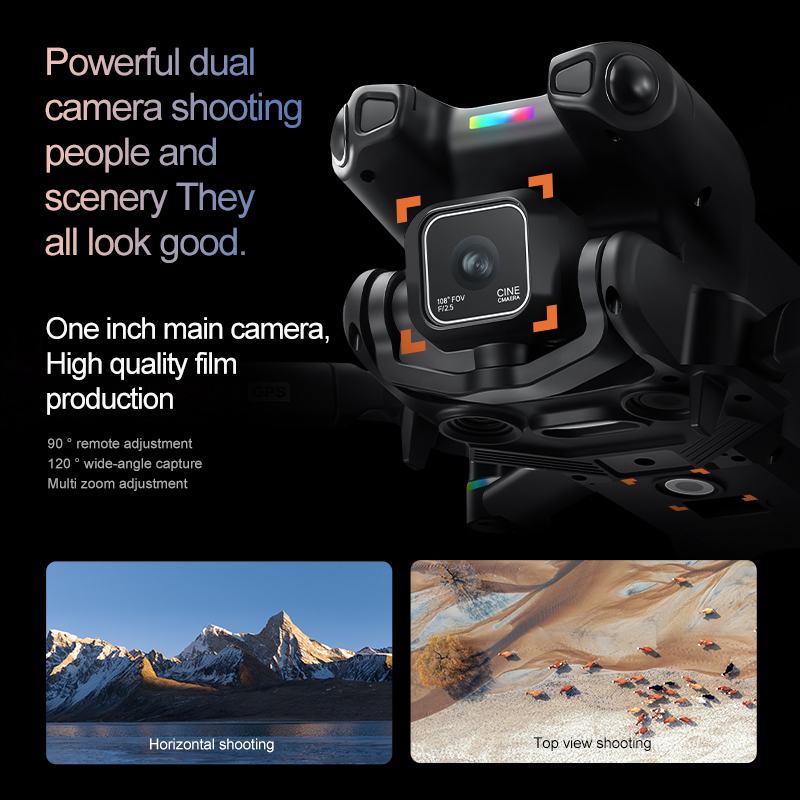 新型K900 MAX GPSドローン カメラ搭載 釣り用 エ - Drone Surveying のレビューと価格